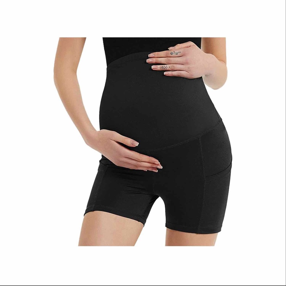 Maternity yoga shorts